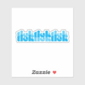 Mine Ticks Sticker (Vel)