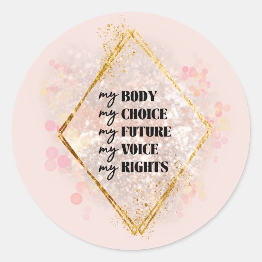 MINE-toets Ronde Sticker (Voorkant)