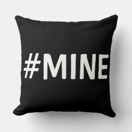 #MINE ZWARTE EN WITTE PILLOW KUSSEN