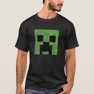Minecraft Creeper Big Face T-shirt