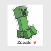 Minecraft Creeper Minecrafter Creepers Sticker (Vel)