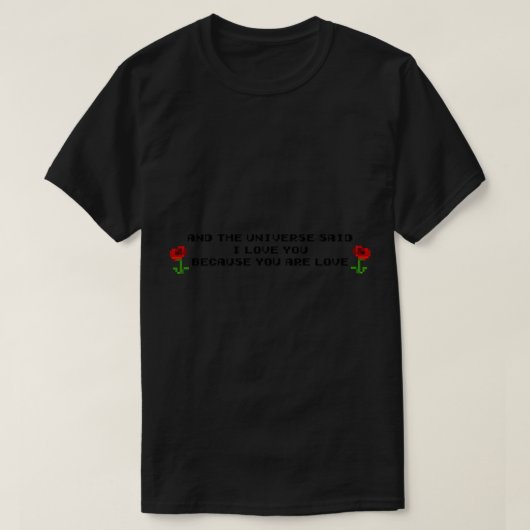 minecraft-eindgedicht t-shirt (Design voorkant)