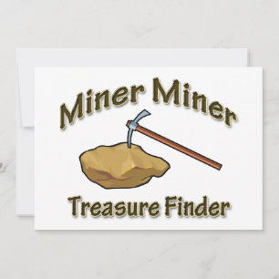 Miner Miner Treasure FInder Kaart