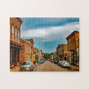 Mineraal punt Wisconsin. Legpuzzel