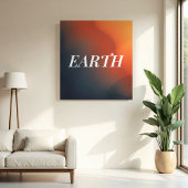 minerale ader canvas afdruk