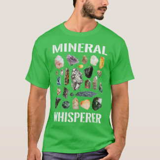 Minerale fluisteraargeologie Mineralogie Petrologi T-shirt