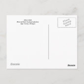 Minerale Herfsten Briefkaart (Achterkant)