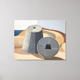 Minerale objecten (1935) canvas afdruk