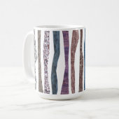 Minerale stripes koffiemok (Voorkant links)