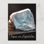 Mineralen en Pareltjes # 21 Briefkaart (Voorkant)