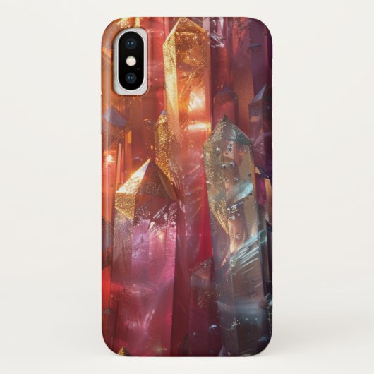 Mineralen Pareltjes Helende Kristallen Case-Mate iPhone Case (Achterkant)