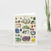 Mineralogie Grafiek Opmerking Kaart (Voorkant)