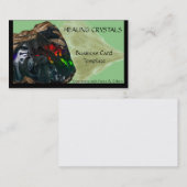 Minerals Crystal Healing Opal Visitekaartje (Voorkant / Achterkant)