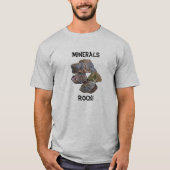 Minerals Rock Collectionneurs Funny T-Shirt (Devant)