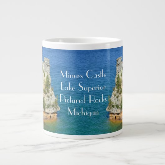 Miners Castle Extra Grote Beker (Voorkant)