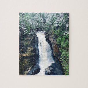 Miners Herfsten op het Upper Peninsula Michigan Legpuzzel