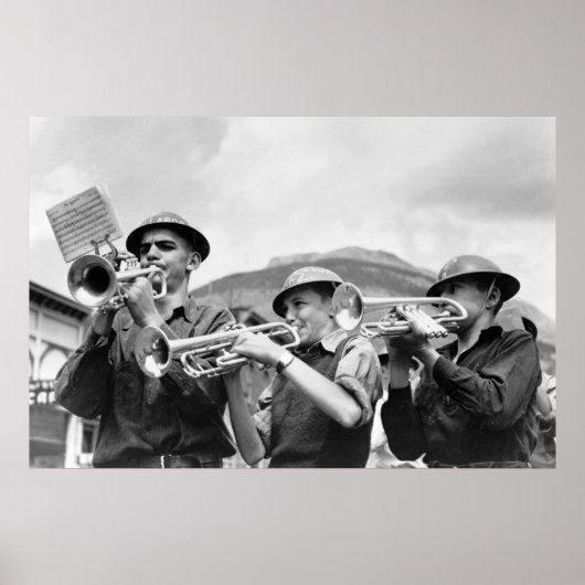 Miners' Labour Day Band, 1940 Poster (Voorkant)