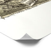 Minersville, PA Panoramic Map - 1889 Poster (Hoek)