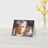 Minerva en Vrienden Notecard Kaart (Gele Bloem)