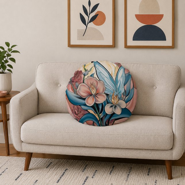 Minerva Rond Kussen (Minerva Round Pillow
)