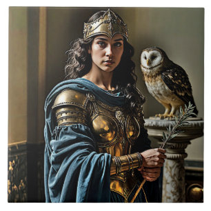 Minerva’s stille wake – Romeinse godin Tegeltje