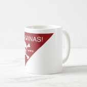 Mines en danger ! Café Mug (Devant droit)