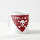 Mines en danger ! Café Mug (Devant gauche)