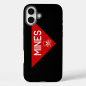MINES SIGN | SIGNAGE | SYMBOOL Case-Mate iPhone CASE (Achterkant)