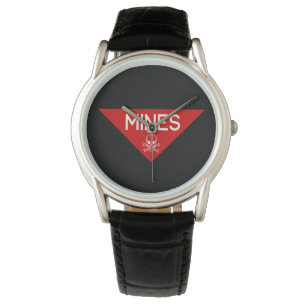 MINES SIGN   SIGNAGE   SYMBOOL HORLOGE