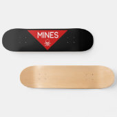 MINES SIGN | SIGNAGE | SYMBOOL SKATEBOARD (Horizontaal)