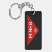 MINES SIGN | SIGNAGE | SYMBOOL SLEUTELHANGER (Voorkant Links)