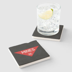 MINES SIGN SIGNAGE SYMBOOL STENEN ONDERZETTER