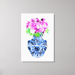 Ming Vase Canvas Afdruk