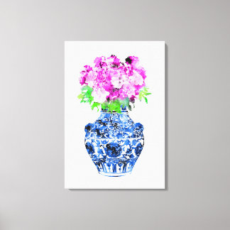 Ming Vase Canvas Afdruk