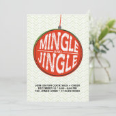 Mingle + Jingle Kaart (Staand voorkant)