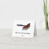 Mingus Creek bij Smoky Mountains Kaart (Achterkant)