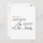 Mingus & Maggie > Race Briefkaart (Voorkant / Achterkant)