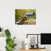 Mingus Mill, Great Smoky Mountains Poster (Thuiskantoor)