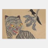 Minhwa Tiger Scroll Inpakpapier Vel (Voorkant 2)