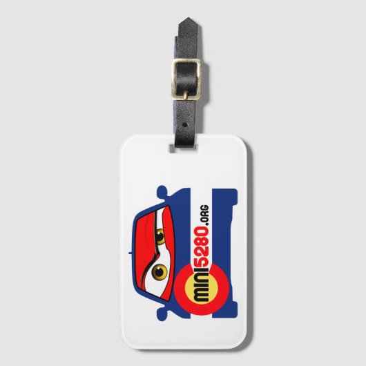 MINI5280 Eyes Bagagelabel (Voorkant (verticaal))