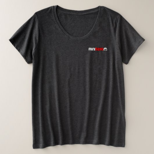 Mini5280 T-shirt Women's Plus Size (Design devant)
