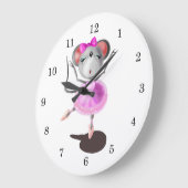 Mini 1 - Ronde wandklok Grote Klok (Hoek)