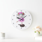 Mini 1 - Ronde wandklok Grote Klok (Huis)