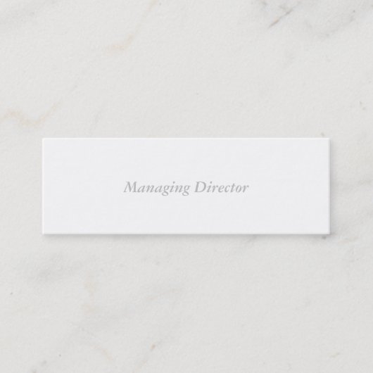 mini 3,0" x1.0, carte de visite mat UV de (Devant)