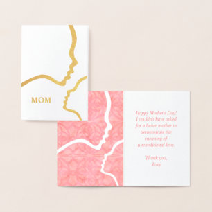 Mini (9x13cm) foliekaart folie kaarten