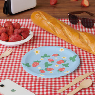 Mini Aardbeibloesem Papieren Bordje