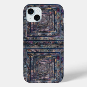 Mini Abstrait Infinity Motif iPhone 15 Plus Coque