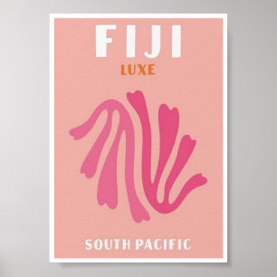 Mini Affiche - Fidji Luxe