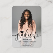 Mini Afstuderen Aankondiging of Feestuitnodiging (Voorkant)