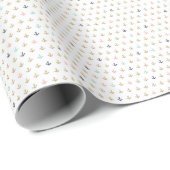 Mini Anchor Pattern Cadeaupapier (Rol Hoek)